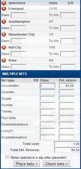 How To Make An Accumulator On Betfred .